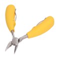 thumbnail image 4 of Alicates de corte lateral pequeños de acero de aleación de alta precisión para cortar cables, alicates de corte al ras con mango de PVC, 4 of 9