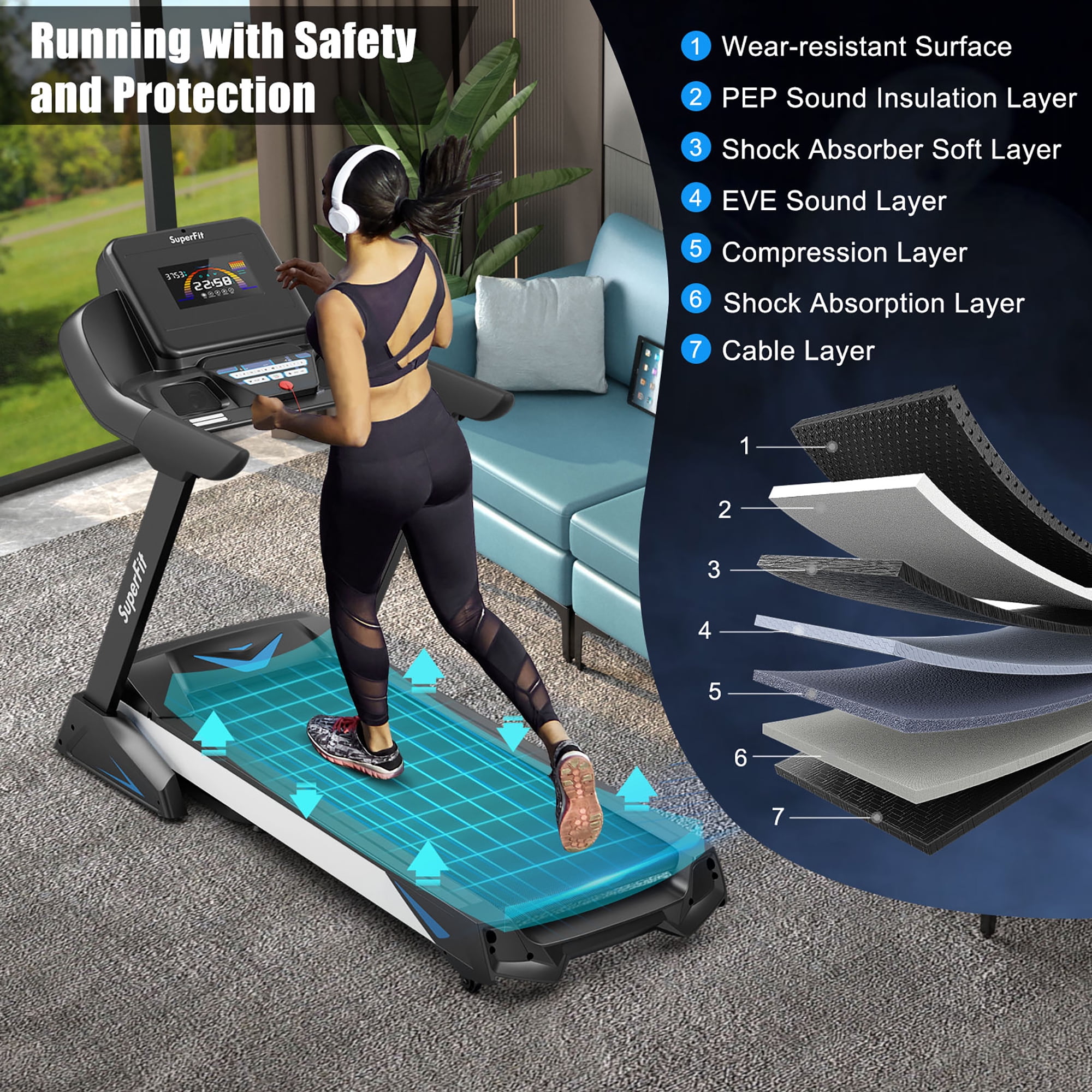 4 in 1 treadmill price hot sale