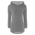 thumbnail image 4 of HIPYLO Girls Fuzzy V Neck Long Sleeve Pullover Top Cozy Soft Warm Shirt for Toddler Kids Teen Tween Fall Winter Casual Daily Wear, 4 of 5