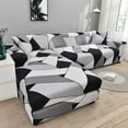 thumbnail image 5 of Elastic Sofa Cover for Living Room Geometric Couch Cover Pets Corner L Shaped Chaise Longue Sofa Slipcover Cushion Cove Home, 5 of 7
