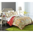 thumbnail image 2 of Paisley Global Inspi 3-Piece Veleda Reversible Quilt Set, 2 of 2