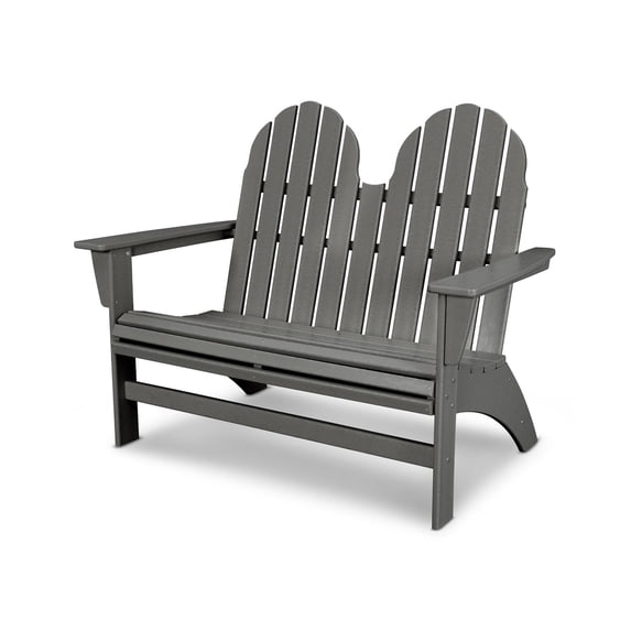 Polywood Vineyard Adirondack Bench