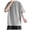 A-Dark Gray224, variant on JAJAHO Mens Oversized Short Sleeve T Shirt Crew Neck Fashion Side Button Solid Color Basic Tee Drop Shoulder Summer Trendy Tops