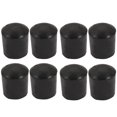 thumbnail image 1 of Unique Bargains 8Pcs Furniture Table Chair Round Rubber Leg Tip Cap 18mm Inner Diameter, 1 of 3