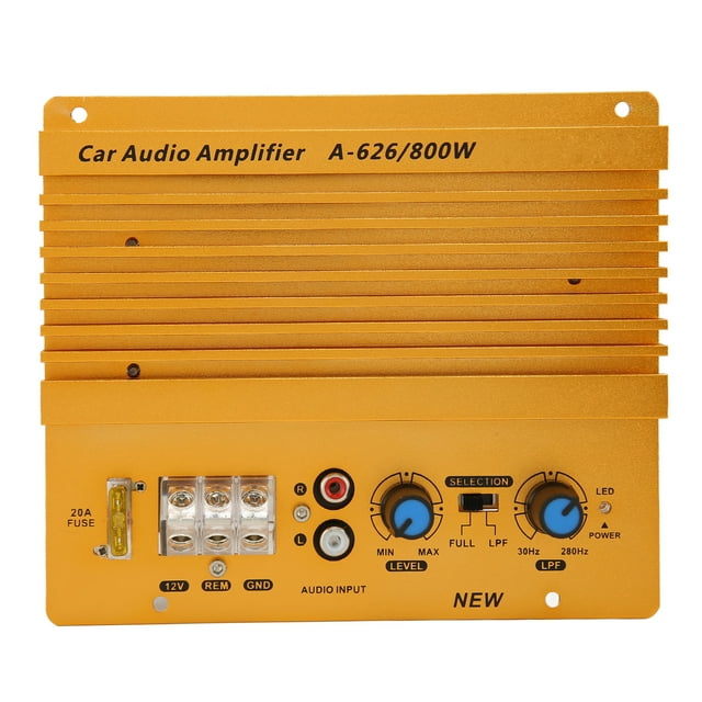 Car Amplifier Board,12V 800W Car High Car High Power Amplifier Car Amplifier Power Packed Performance