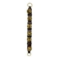 thumbnail image 2 of Pinnacle Peak Trading Company Dark Brown 6 Solid Brass Bells Natural Leather Sleigh Bell Door Hanger Made USA, 2 of 6