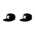 thumbnail image 2 of Minnieouse Gorro de algodón duradero y moderno para mantenerse protegido del sol gorra de béisbol estilo deportivo de moda blanco ajustable blanco ajustable 2Conjunto, 2 of 6