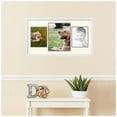 thumbnail image 2 of ArtToFrames Collage Photo Picture Frame with 1 - 11x14 and 2 - 8x10" Openings, Framed in White with Brilliant White and Black Mats (CDM-3966-209), 2 of 8