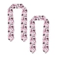 thumbnail image 2 of Xecao Eiffel Tower and Butterflies Print Graduation Shawl Stole Honor Stole Adult 72" Academic Commencements, 2 of 7