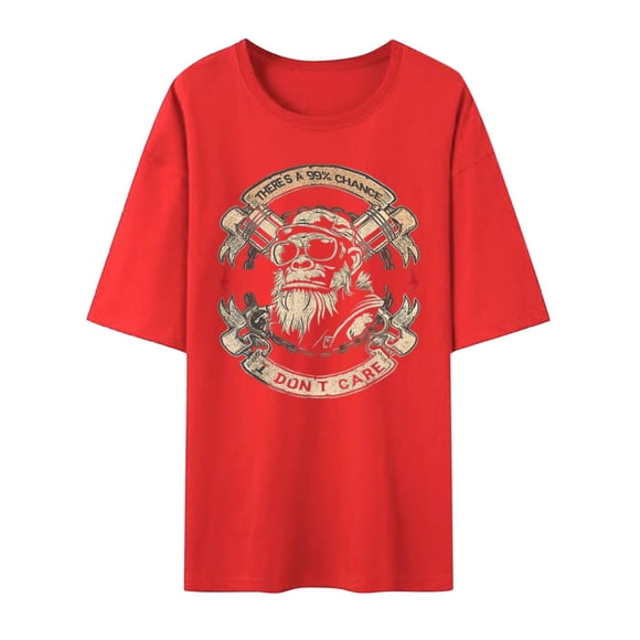 Men's Fashion Star Themed Printed Short Sleeved Casual And Comfortable T Shirt For Daily Wear And Street Style