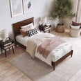 thumbnail image 4 of AFI Lit Plateforme Bas en Bois Massif Naples Simple TG en Noyer, 4 of 13