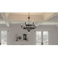 thumbnail image 6 of ADL5030MBK Quoizel Lighting Adelaide - 9 Light Chandelier In Transitional Style-36 Inches Tall and 30 Inches Wide     -Traditional Installation, 6 of 8