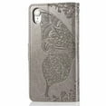 thumbnail image 2 of Wallet Case for iPhone, Embossed Butterfly Flower Premium PU Leather [Kickstand] [Card Slots] [Wrist Strap]Cover for iPhone, 2 of 7