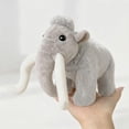 thumbnail image 6 of Upgraded Woolly Mammoths Toy Realistic Simulation With Soft Cuddle Toy For Kids Sleep Educational Gift For Children M, 6 of 8