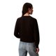 thumbnail image 2 of Suéter Calvin Klein para Mujer con Logo Monograma y Cuello Simulado Negro, 2 of 5