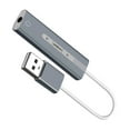 thumbnail image 3 of USB External Sound Card 3.5mm Audio Interface Microphone Headphone Adapter PC Laptop USB Audio Converter, 3 of 3