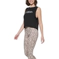 thumbnail image 2 of Calvin Klein Womens High-Rise 78 Leggings Athletic Gym Pants Stretch Logo New Ck, 2 of 3
