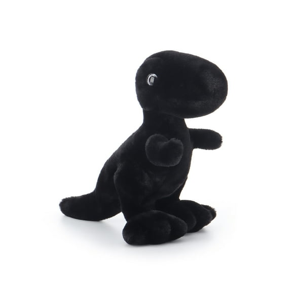 Apricot Lamb Black Dinosaur Plush Toy for Kids 10 Inches