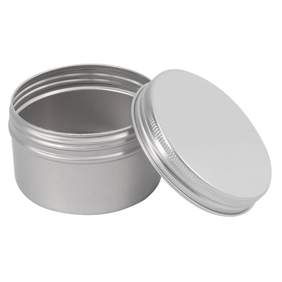 New Arrivals 12Pcs 4Oz Candle Tins for DIY Making, with Screw Lids