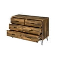 thumbnail image 3 of 47"L X 16"W X 31"H Transitional Dresser in Walnut Finish, 3 of 5