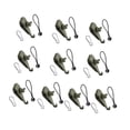 thumbnail image 3 of 10 Uds Clips para lona Clips para dosel abrazaderas para lona tienda sujetadores Clips para piscina Estilo D, 3 of 8