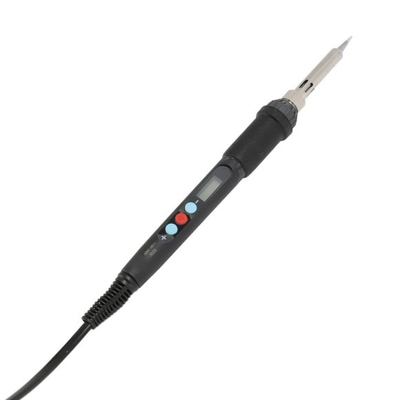 Soldering Iron Kit, 0W Soldering Iron with M2 M2.5 M3 M4 M5 M6 Tips, Smart Digital Soldering Iron Heat Setting Insertion Kit for Standard 936 Universal Soldering Iron Tip