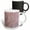 Multicolor, variant on 3drose, Image of Closeup of Pink and Gray Rough Granite, 11oz Magic Transforming Mug