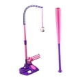 thumbnail image 3 of Luwecf Kids Baseball Pitching Machine Activities Baseball Thrower Baseball Launcher for Pink, 3 of 9