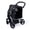 Black, variant on Jogging Dog Stroller for Large Dogs, Premium Dog Buggy High Landscape Luxury Pet Stroller Large Dog Pushchairs, Multiple Cats and Dogs out Strollers