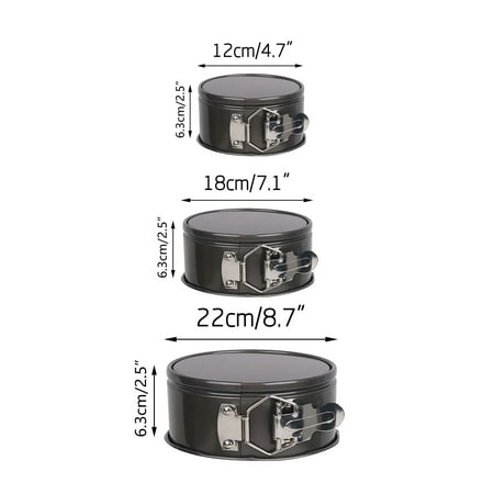 

New for 2024 Cake Mould Clearance Round Cake Mould Movable Bottom Round Honeycomb Carbon Steel Cake Mould Baking Appliance