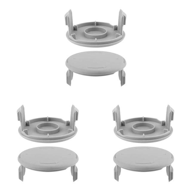 3PCS Replacement Spool Cap String Trimmer Cap Parts ABS Trimmer Spool Line Cap Cover Parts for WeedEater String Trimmers Replacement Spool Cap Cover