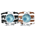 thumbnail image 1 of Creature Science Bioplast Microcosc Bracelet Hand Strap Leather Rope Wristband Double Set, 1 of 3