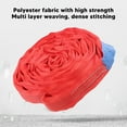 thumbnail image 3 of Flat Lifting Strap, Polyester Fabric Crane Lifting Rope 4 Meter 5T Load Bearing  for Construction Site, 3 of 7