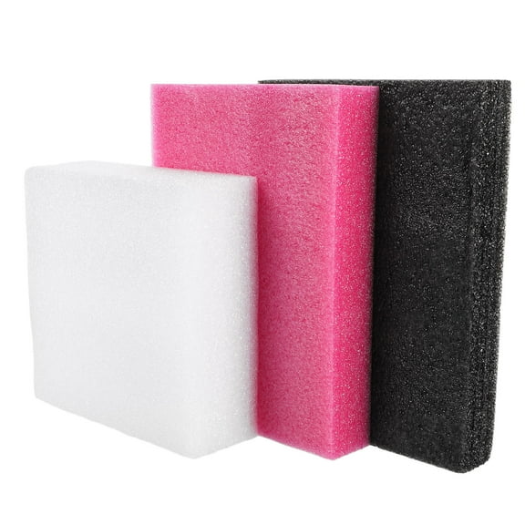 DECOMELODY Needlework Projects Black Wool Felting Pad 3Pcs