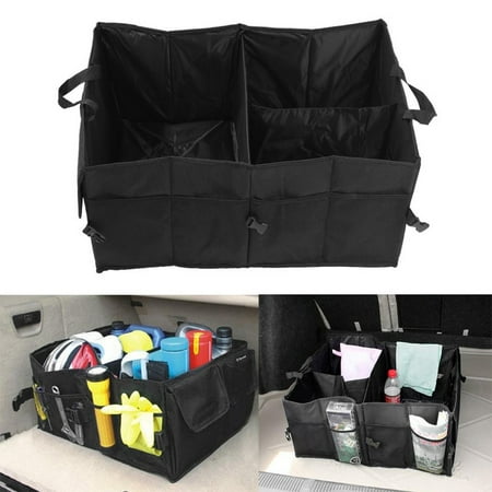 Collapsible Car Storage Box Foldable Trunk Organizer Multipurpose Car Bag