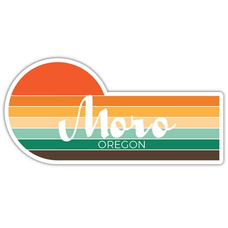 

Moro Oregon 707 x 2.25 Inch Fridge Magnet Retro Vintage Sunset City 70s Aesthetic Design