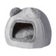 thumbnail image 1 of Nido para Gatos, Cueva para Cachorros, Cama para Perros Y Gatos, Acogedora, Lavable, Portátil, Casa para Gatos para Perros Pequeños Y Medianos, Cachor Gris, 1 of 8