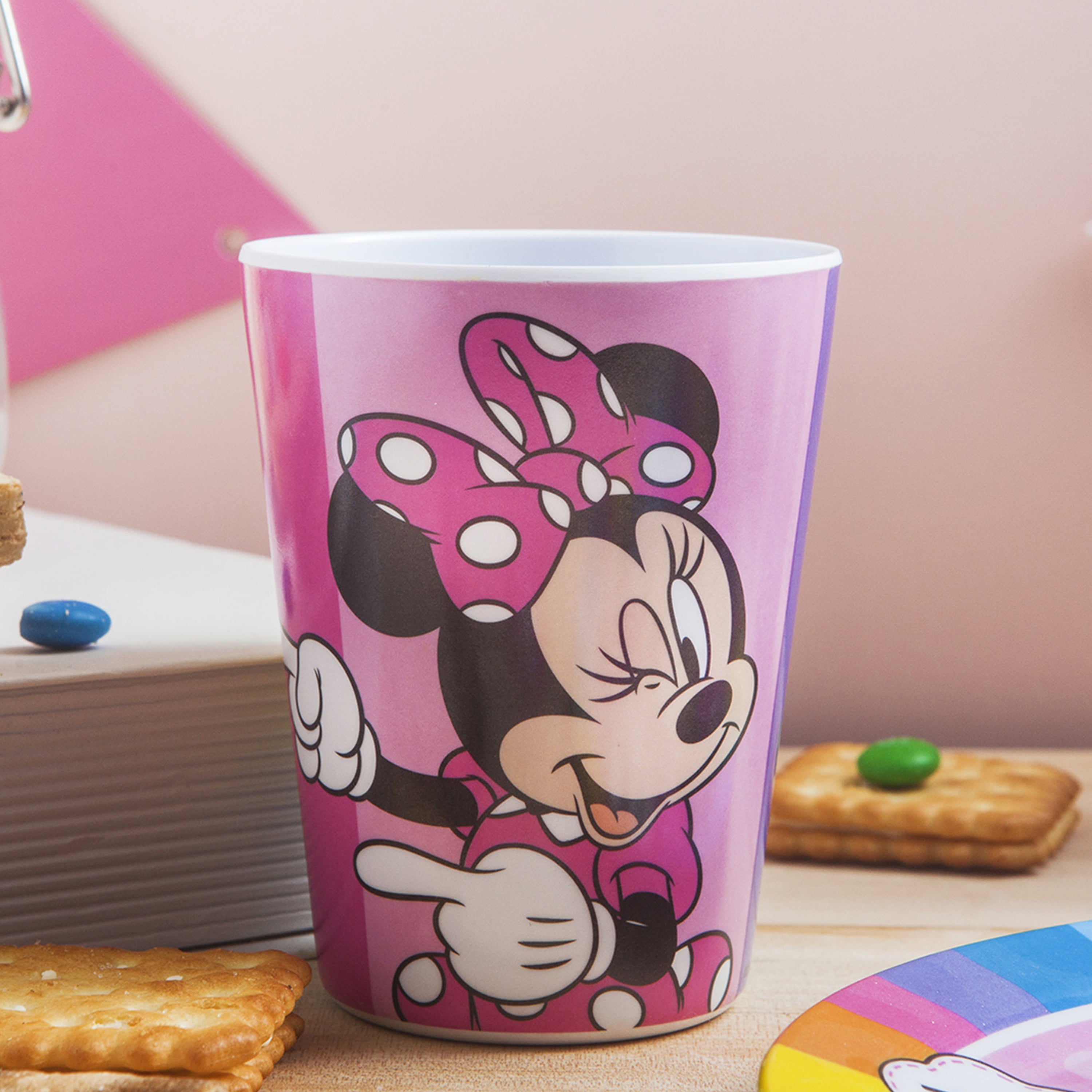 Zak Designs 5pcs Disney Kids Dinnerware Set Melamine Plate