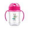 Dr. Brown's Milestones Soft Spout Sippy Cup with Handles, Pink, 9oz, 9m+, 1 Pack