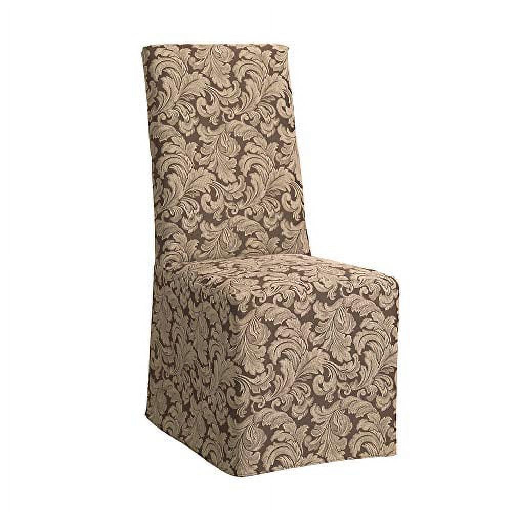 Sure Fit Scroll Long Dining Room Chair Slipcover - image 3 of 3