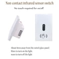 thumbnail image 4 of Interruptor de luz inteligente de pared infrarroja de EE. UU. para IR Sensor No necesita táctil encendido apagado lámpara, 4 of 12