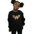 thumbnail image 2 of DC Comics Girls Wonder Woman 84 Symbol Crossed Arms Sweatshirt, 2 of 3