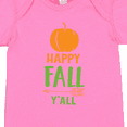 thumbnail image 4 of Inktastic Happy Fall Y'all, Pumpkin, Arrow - Orange Green Boys or Girls Baby Bodysuit, 4 of 5