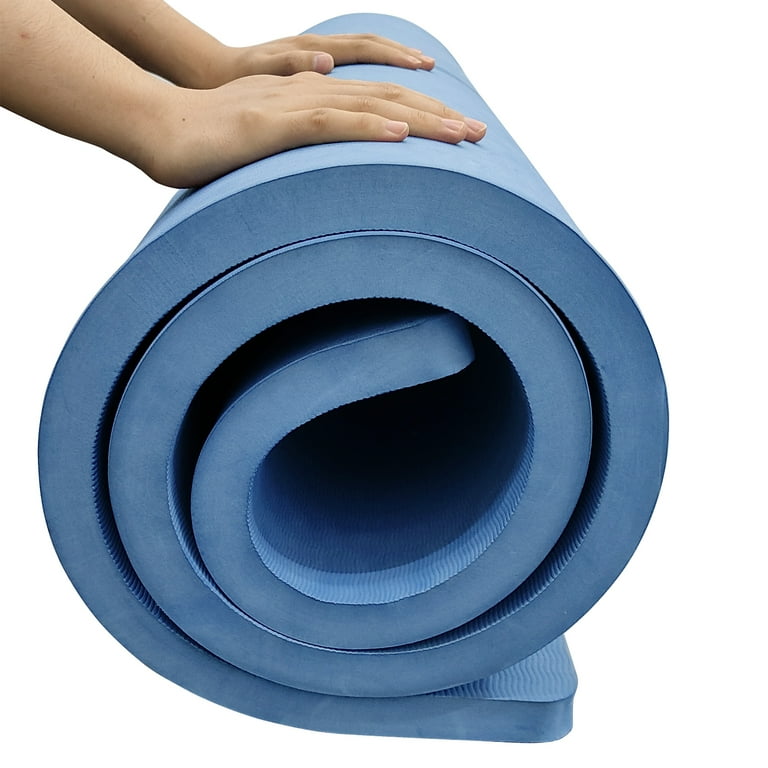 Extra Thickened 30mm Exercise Mat 72 x 32 for Men Women Non Slip with High Density Large Shock Absorber Pad for Home Gym Travel Floor Outside
