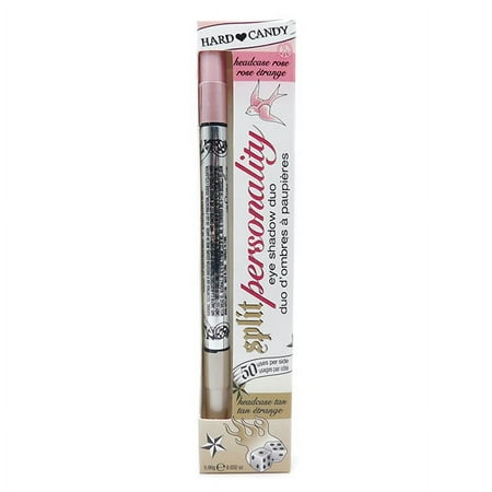 Hard Candy Split Personality Eye Shadow Duo Headcase Rose / Headcase Tan .032 Oz.
