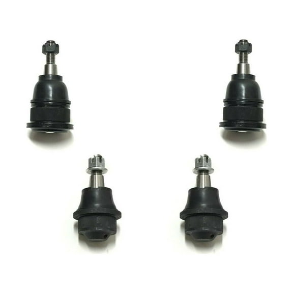 4 Pieces Suspension Upper & Lower Ball Joints LH and RH Front Set Fits select: 1999-2010 CHEVROLET SILVERADO, 2001-2011 GMC SIERRA