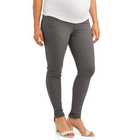Maternity Oh! Mamma Skinny Boyfriend Pant with Full Panel (Available in Plus Sizes)