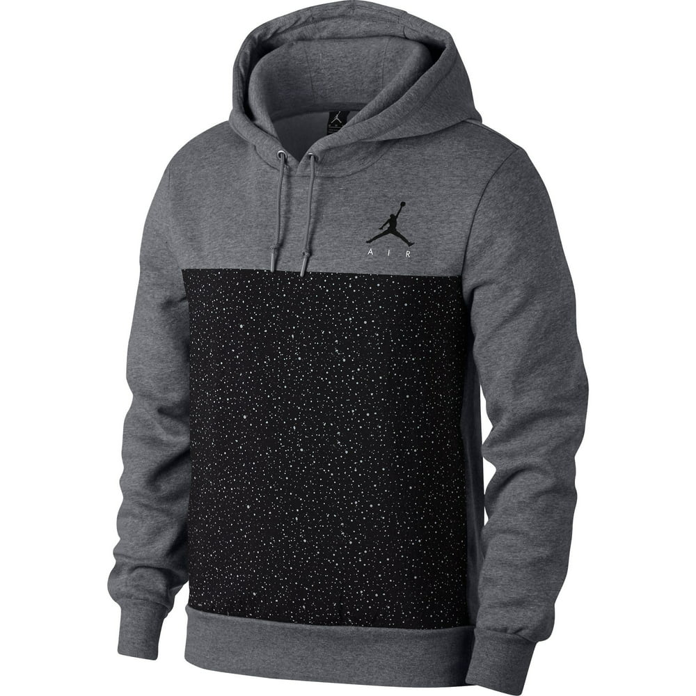 Jordan - Air Jordan Flight Fleece Men's Sportswear Pullover Hoodie Grey