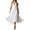 White, variant on Women's Halter Neck Keyhole Midi Dress, Sleeveless Flowy A-Line Long Dress for Formal Events, Weddings, Parties & Casual Summer Wear(Wine/M)