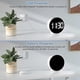 thumbnail image 5 of Alarm Clock Digital Travel Alarm Clocks White, 5 of 5